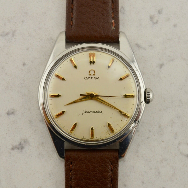 C.1958 Vintage Omega Seamaster Ranchero Jumbo 36mm watch ref.CK 2996-1 in steel