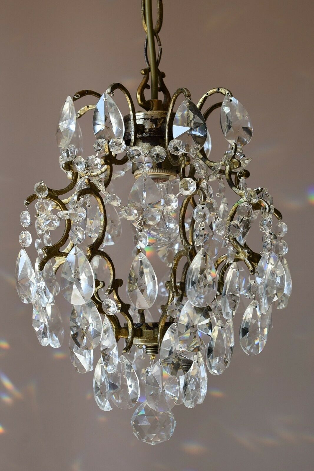 チ*ー様 ビンテージ風クリスタルシャンデリア チ*ー様 ビンテージ風クリスタルシャンデリア チ*ー様