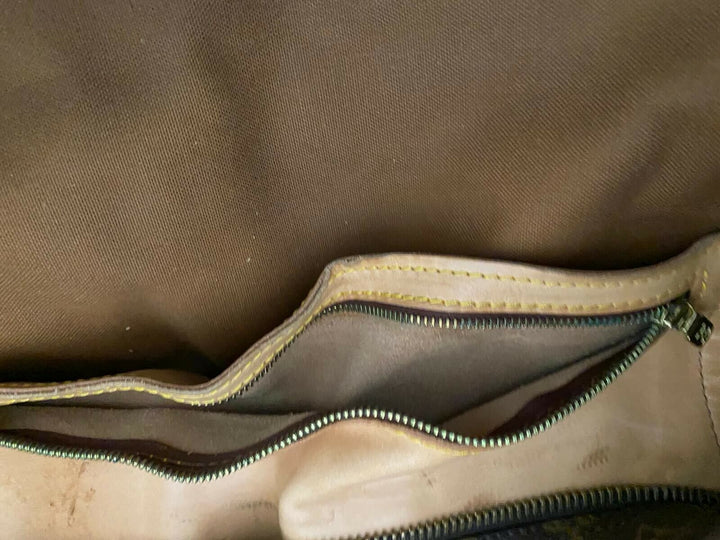 AUTH LOUIS VUITTON MONGRAM Vintage CANVAS SAC POLOCHON DUFFLE BAG