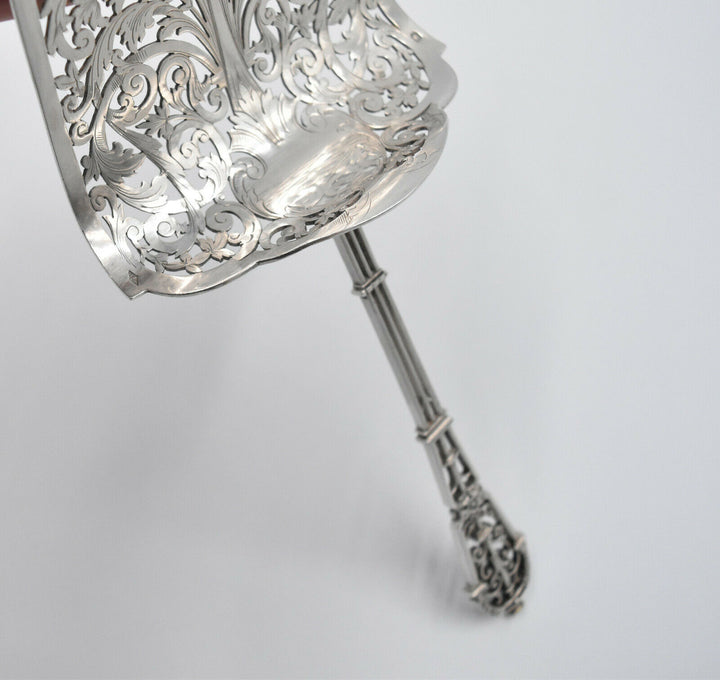 PUIFORCAT Antique French Sterling Silver Asparagus Server PELLE A ASPERGE ARGENT