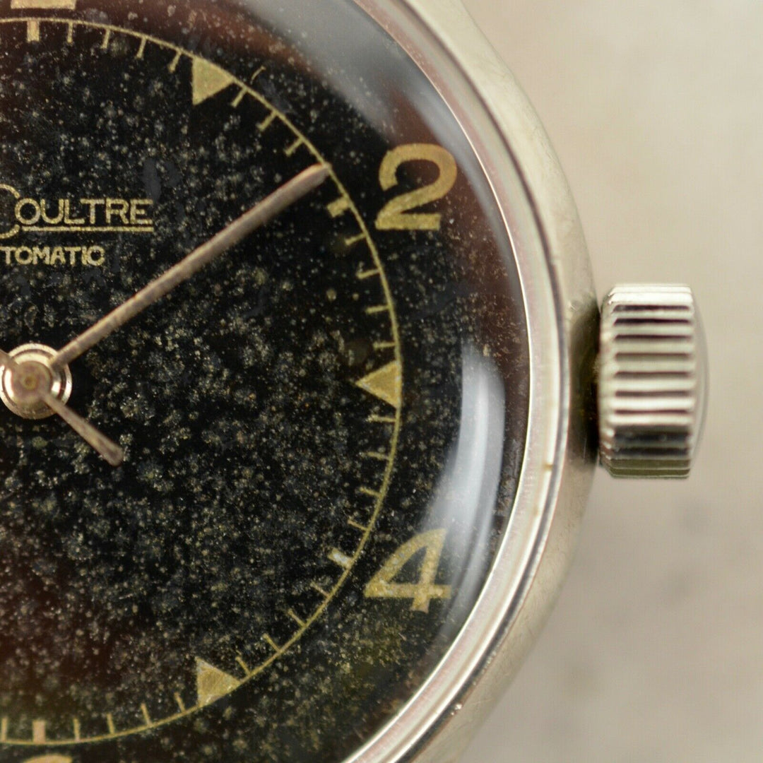 1946年　ヴィンテージ ジャガー・ルクルト　オートマチック　ミリタリー　バンパー　　腕時計 cal.12A スチール製