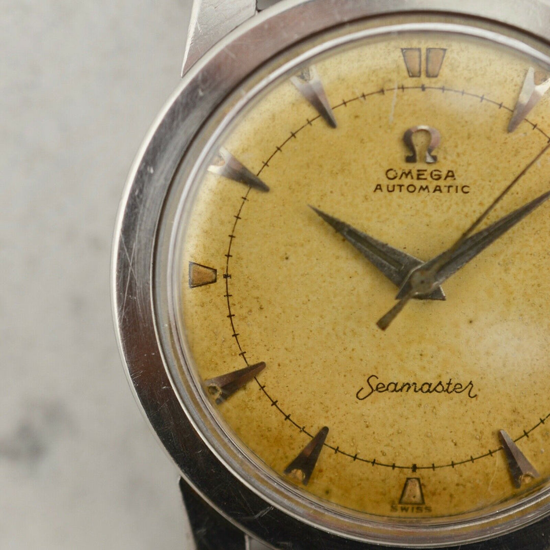 C.1952 ヴィンテージ オメガ 自動式 シーマスター 腕時計 Cal.Ω 354 型番 2577-9 SC スチール製