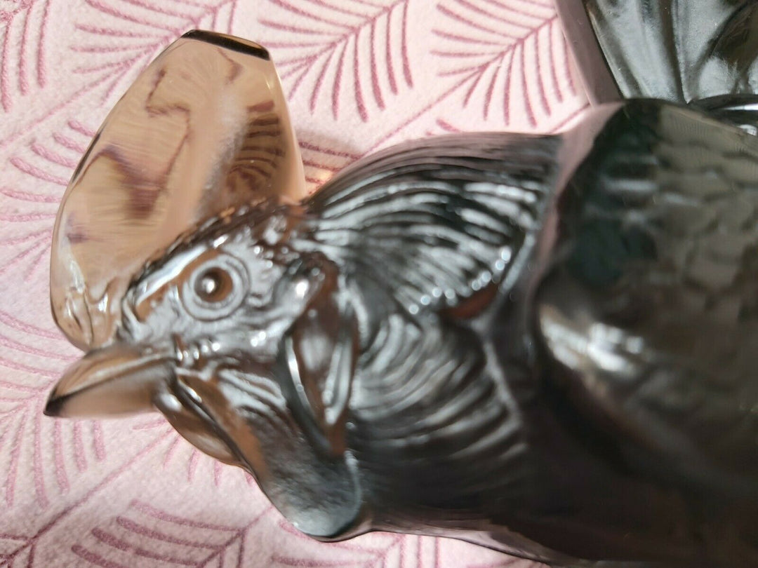 R. Lalique Coq Nain in Topaz