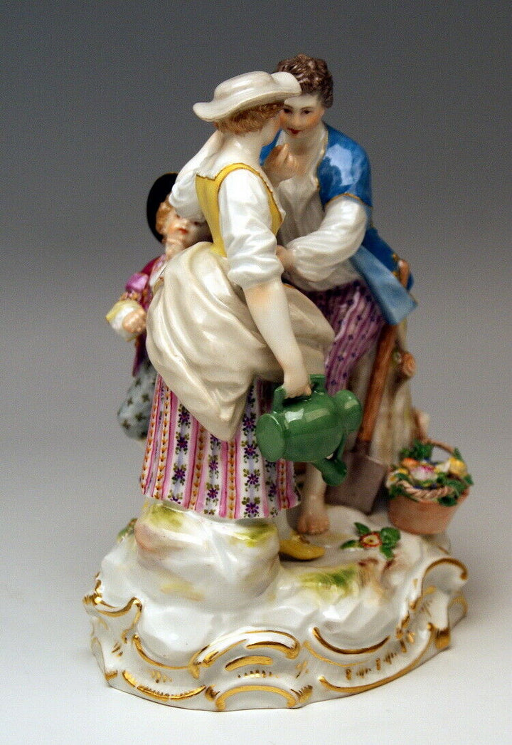 マイセン人形(MEISSEN)「庭師の男女」