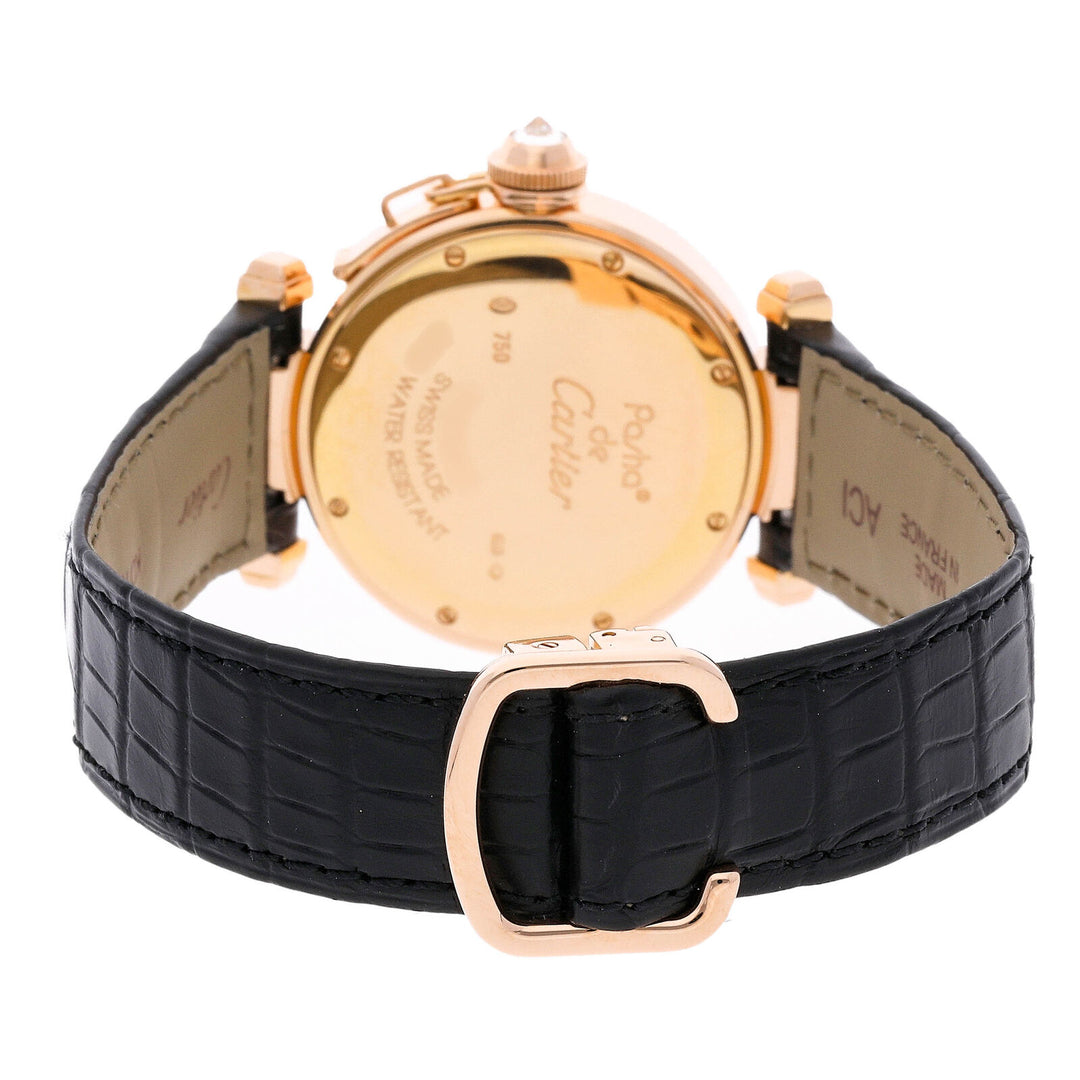 カルティエ パシャ 32mm ローズゴールド クオーツ式レディース腕時計