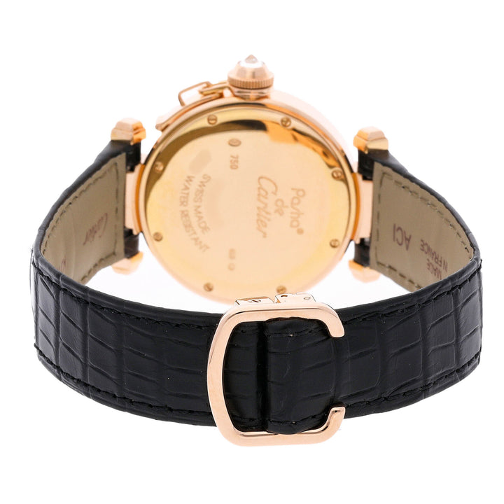 カルティエ パシャ 32mm ローズゴールド クオーツ式レディース腕時計