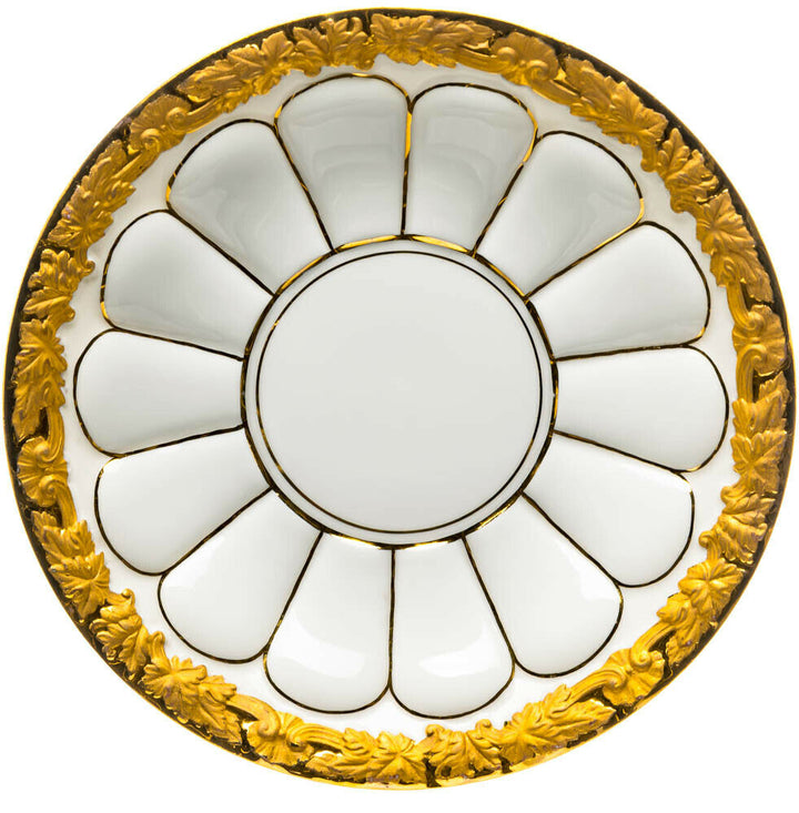 Kaffeegedeck Goldbronze Meissen X-Form Modell 17582 1. Wahl nach 1924