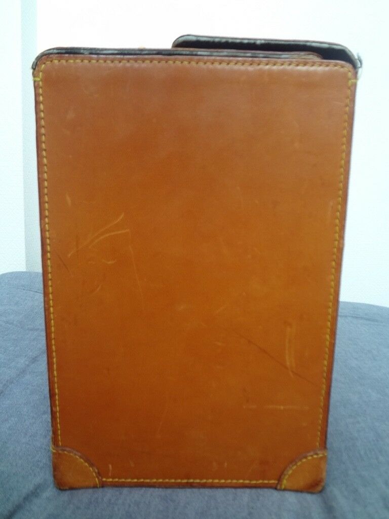 AUTH LOUIS VUITTON SPO Doctor Bag Travel Case Hand Bag Caramel Nomade