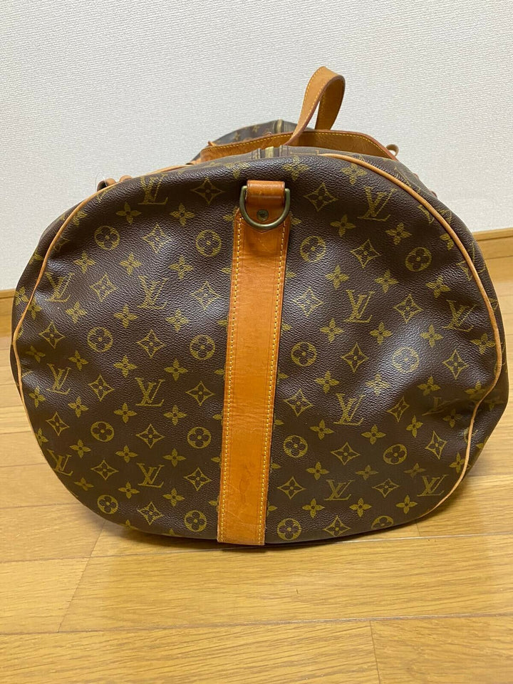 AUTH LOUIS VUITTON MONGRAM Vintage CANVAS SAC POLOCHON DUFFLE BAG