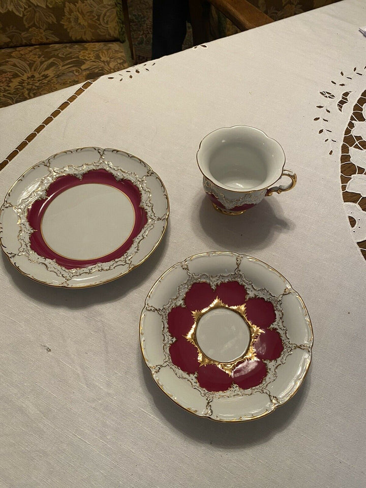 マイセンBフォーム コーヒーセット、二級品