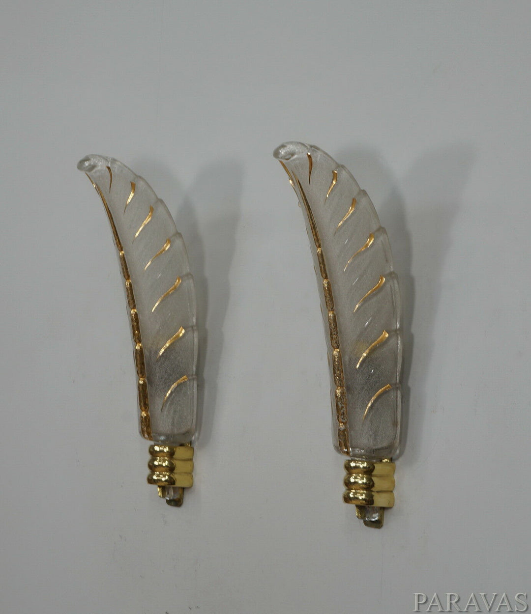 PETITOT : PAIR OF FRENCH ART DECO WALL SCONCES . lights Ezan EJG lamp 1930