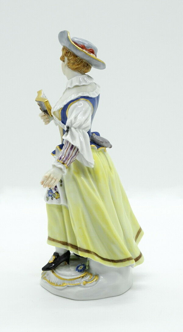 マイセン人形(MEISSEN)　「ギャランオーケストラ」　女性歌手