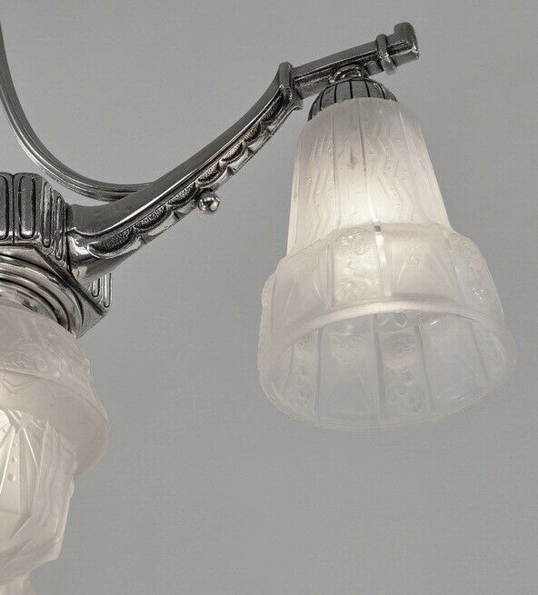 ミューラー兄弟　アールデコ　シャンデリア