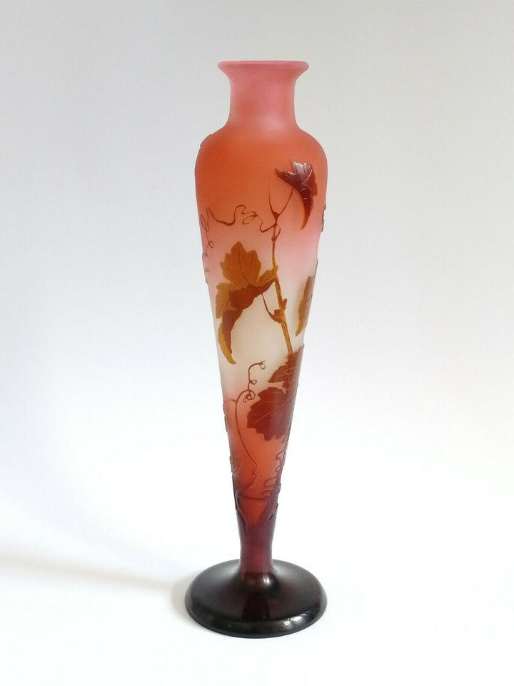 ガレ風 花瓶 ぶどう 葡萄 植物 アンティーク レトロ エミールガレ ガレ風 花瓶 アンティーク ガレ風 花瓶 ぶどう 葡萄 植物