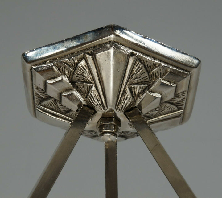 NOVERDY : FRENCH 1930 ART DECO PENDANT CHANDELIER ... suspension lamp muller era