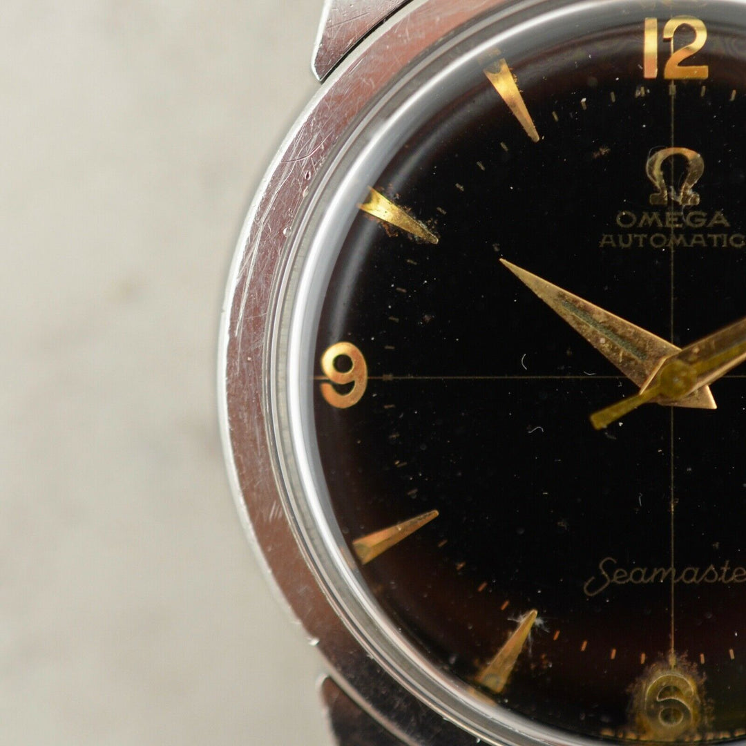 C.1954　ヴィンテージオメガ　自動式　シーマスター　オートマティック　腕時計　CAL.Ω384　型番2767-10SC　スチール製