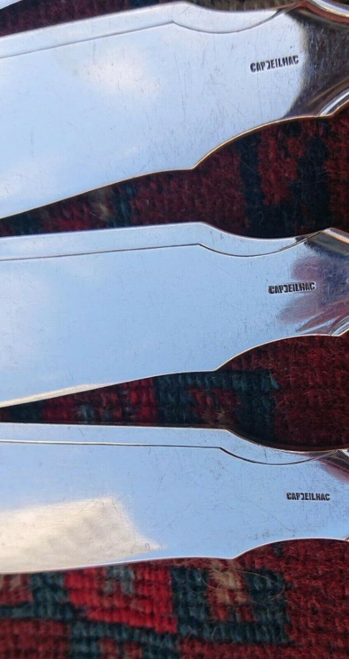 CHRISTOFLE CARDEILHAC STERLING FISH SET FOR SIX W/12 PIECES