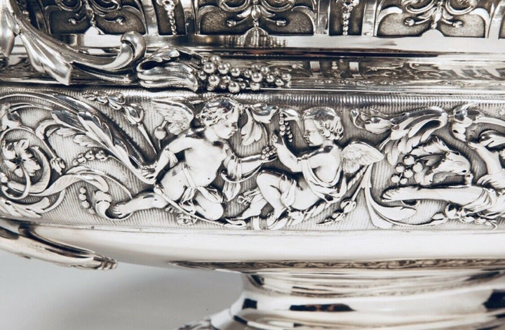 369 oz XXL CENTERPIECE ODIOT FRENCH STERLING SILVER 1862 LONDON EXHIBITION UNIQU