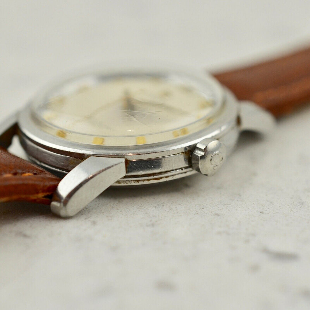 C.1958 ヴィンテージオメガ　自動式　シーマスター　腕時計　CAL.Ω501　型番2846／2848‐8SC　スチール製