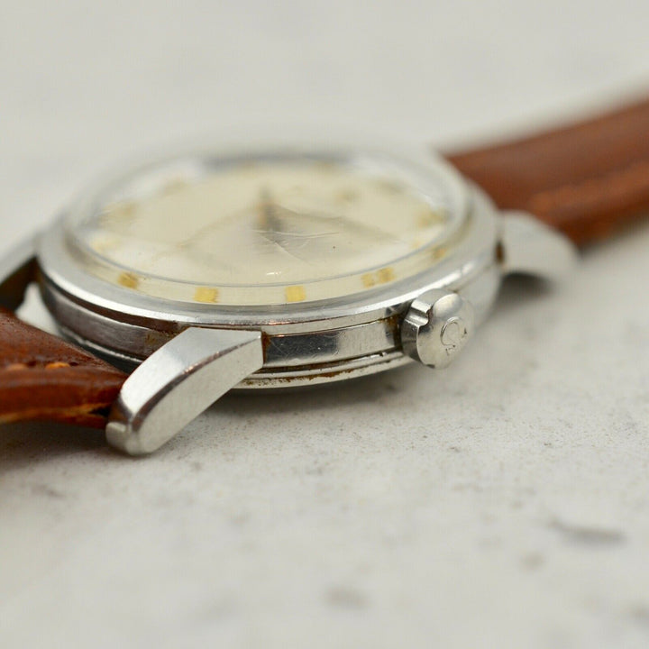 C.1958 ヴィンテージオメガ　自動式　シーマスター　腕時計　CAL.Ω501　型番2846／2848‐8SC　スチール製