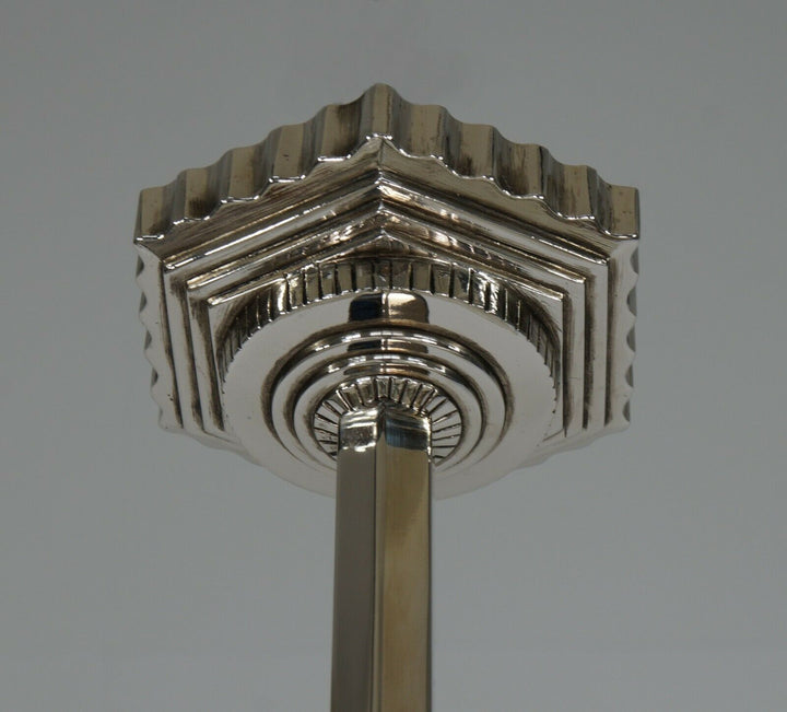 HUBENS & DEGUÉ : FRENCH 1930 ART DECO CHANDELIER ........ muller daum era France