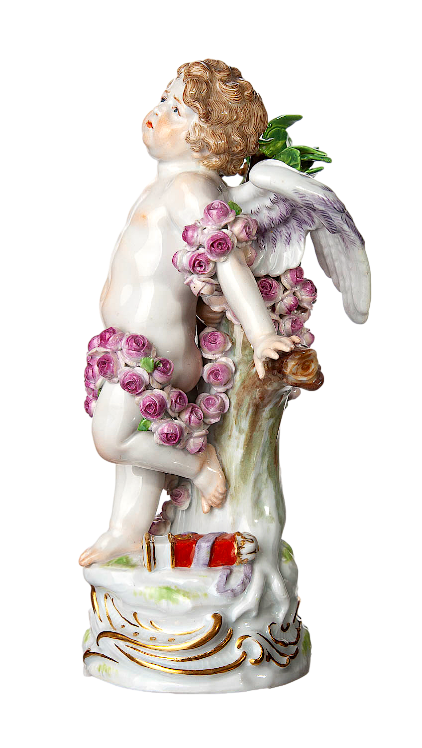 マイセン人形 フィギュリン 題名『プロメテウスのキューピッド』 ヘル