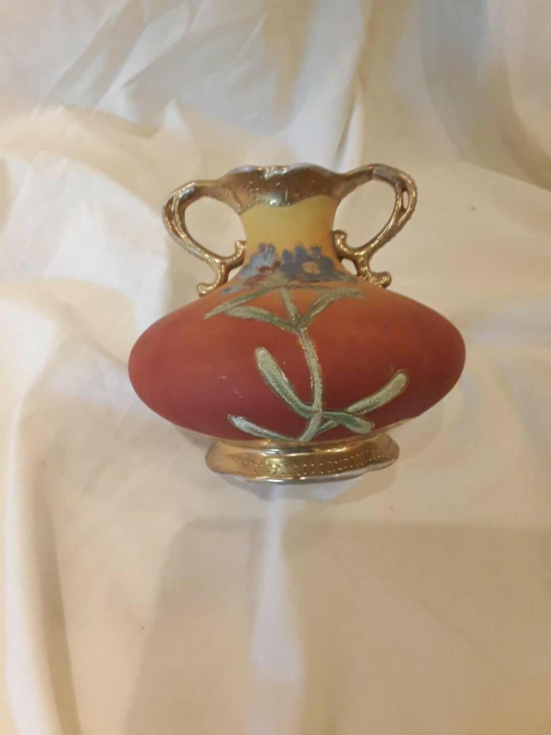 オールドノリタケ　コラレン　花瓶　1909年