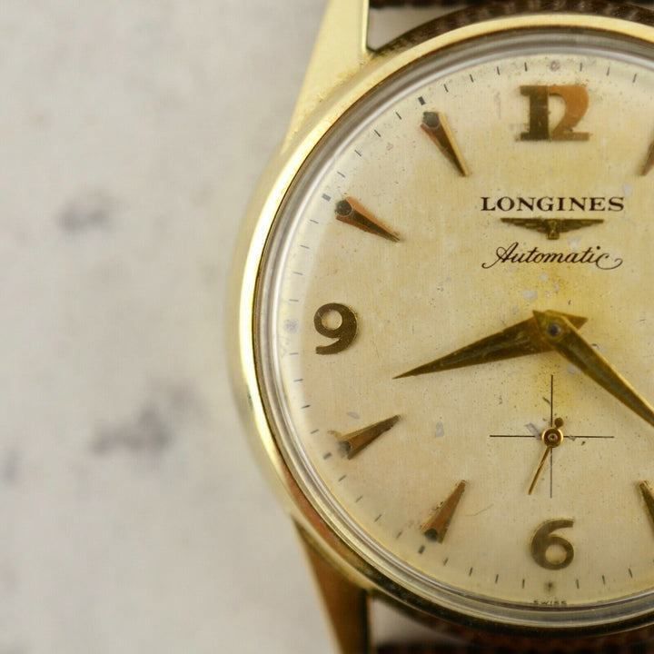 1961年　ヴィンテージ ロンジン オートマチック　10kゴールドフィルド（金張り）2228-Pw アイゼンハワー