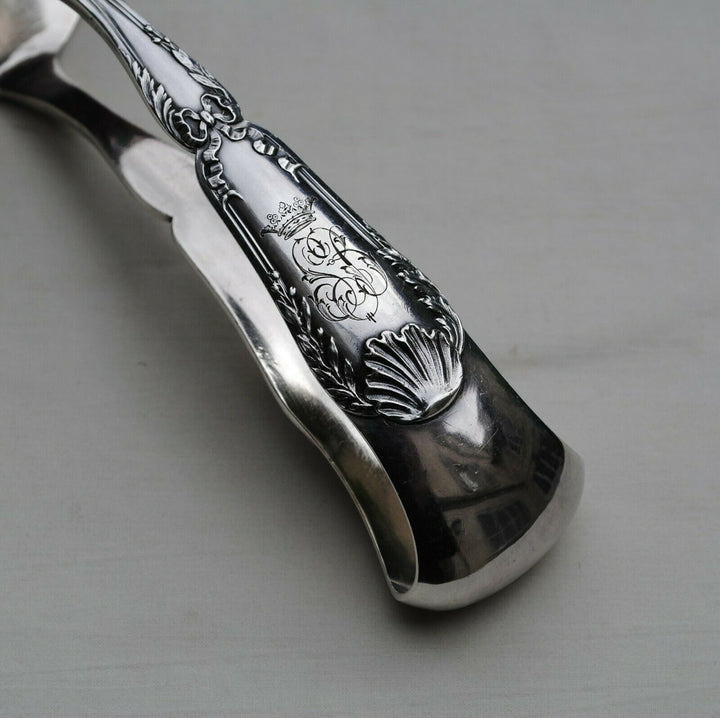 PUIFORCAT POMPADOUR PELLE A ASPERGES EN ARGENT MASSIF Sterling Silver Asparagus