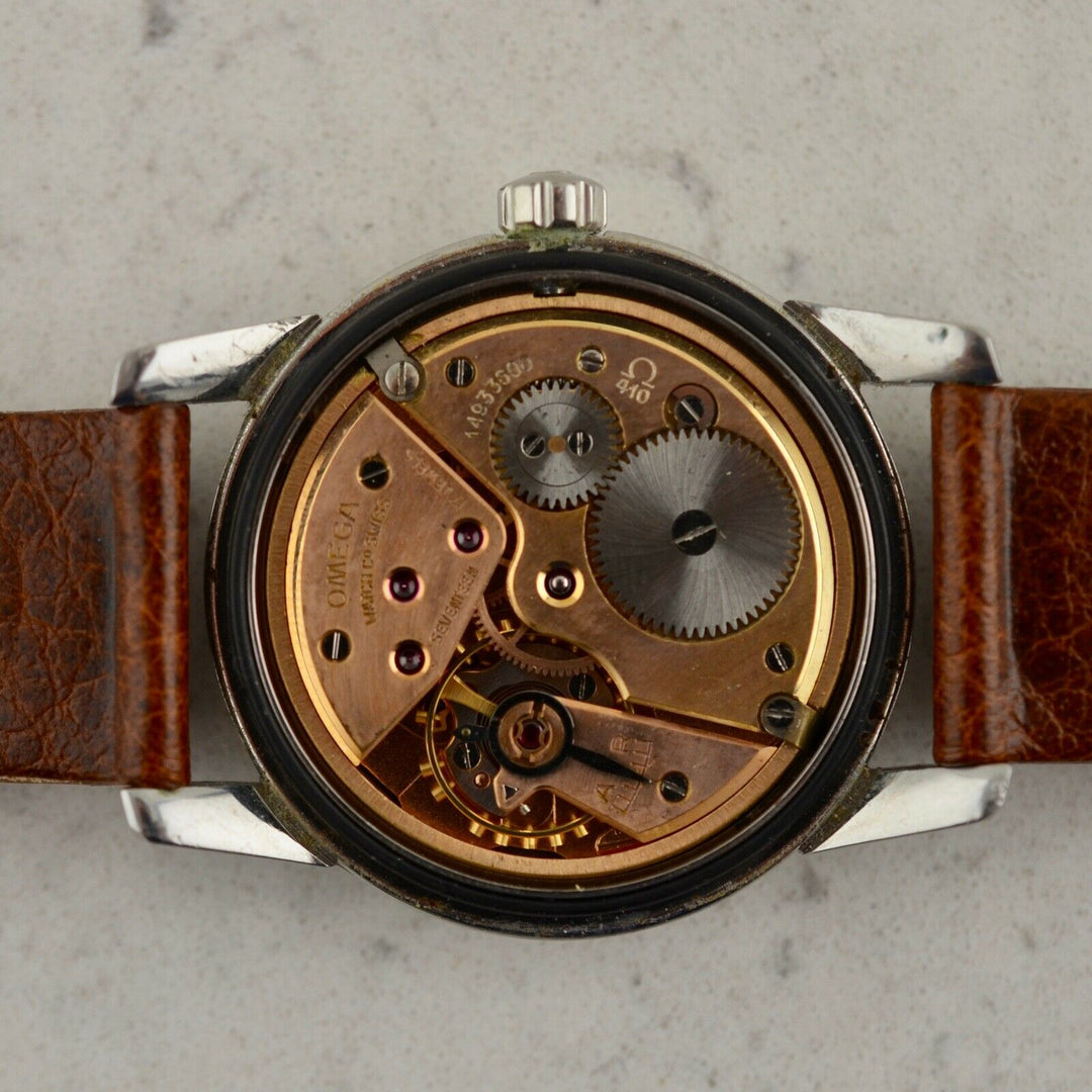 C.1954　ヴィンテージオメガ　機械式(手巻き）　シーマスター　腕時計　CAL.Ω410　型番2759-5　スチール製