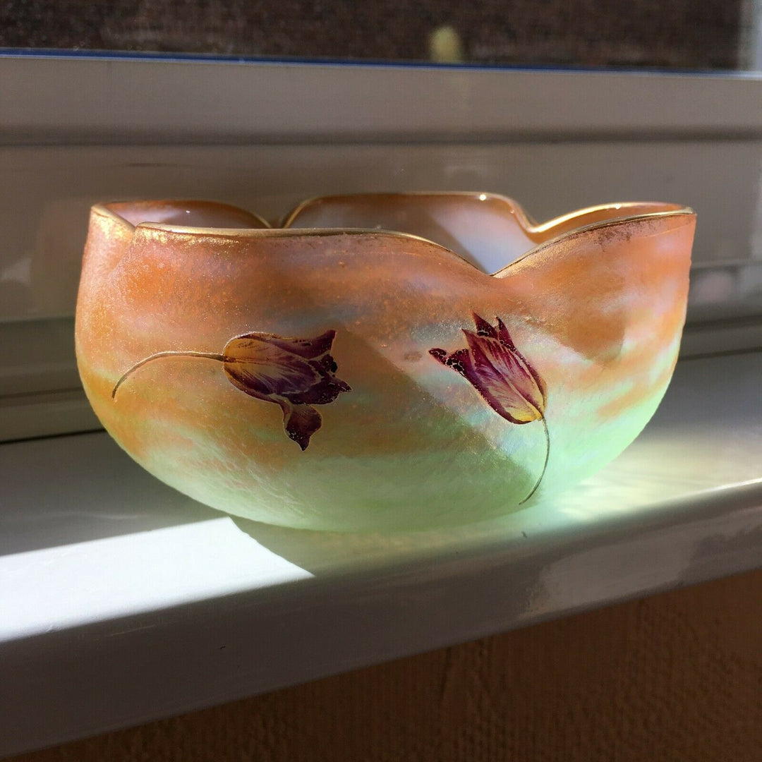 ドームナンシー （ドーム兄弟）チューリップの花の器型花瓶