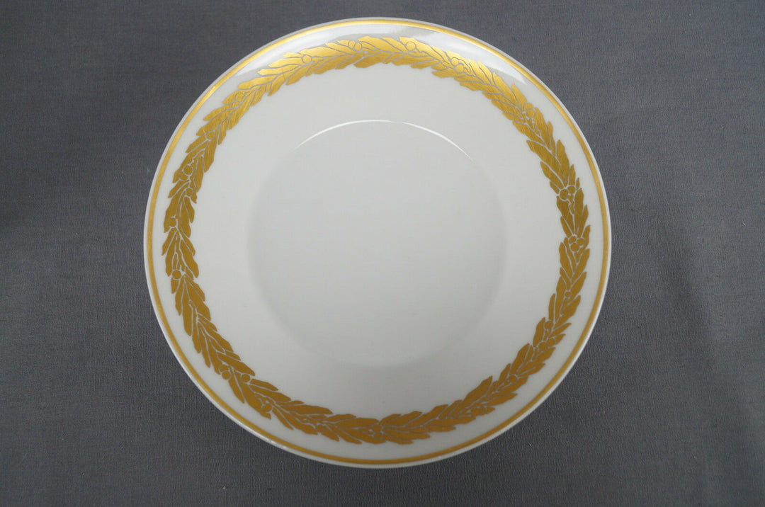 KPM Berlin Hand Painted WWI Wilhelm II Portrait & Gold Leaf Empire Form Cup