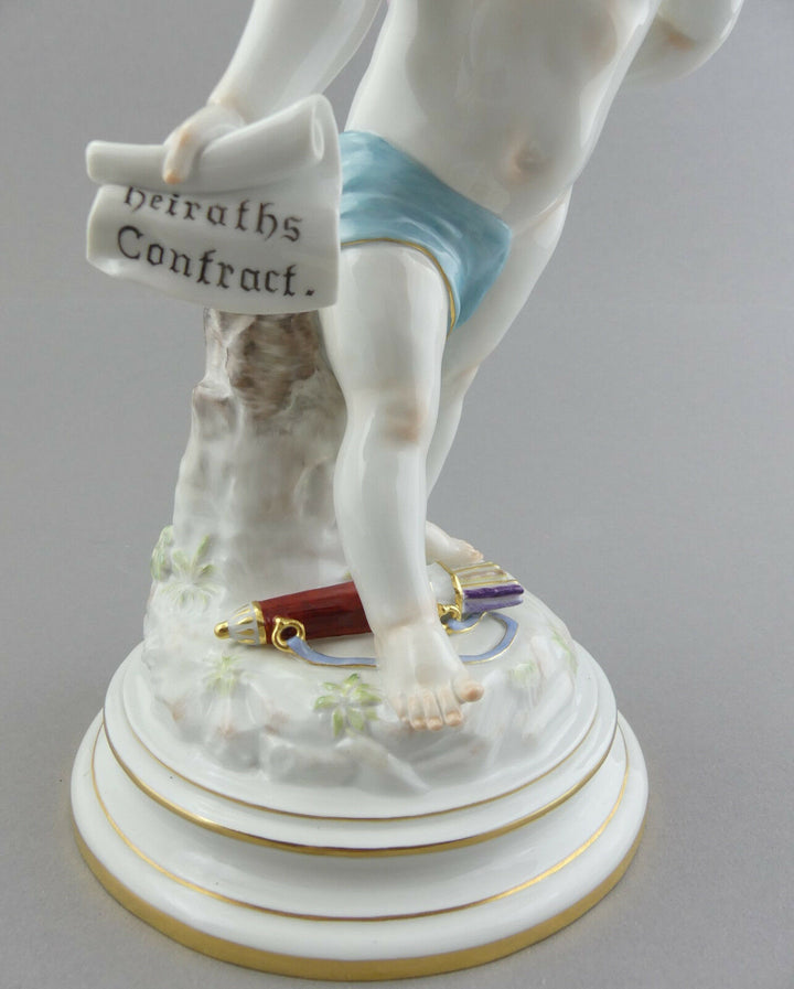 große Figur Amor Heiratskontrak