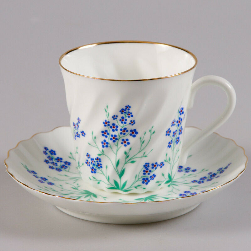 By the Brook Bone China Coffee Cup & Saucer by Lomonosov Imperial Porcelain LFZ