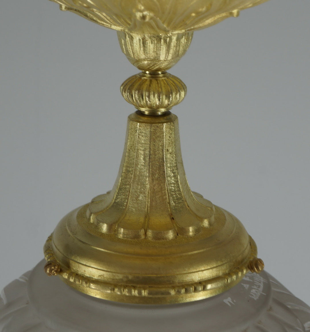 GILLES & MULLER FRERES : FRENCH ART DECO PENDANT flush mount 1930 chandelier