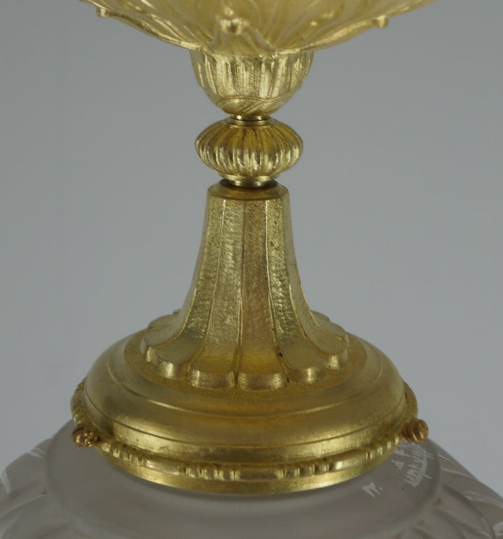 GILLES & MULLER FRERES : FRENCH ART DECO PENDANT flush mount 1930 chandelier