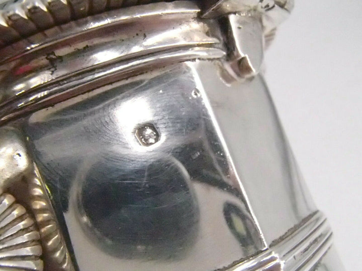 Cardeilhac belle cafetiere solid silver king post minerve 1 er title