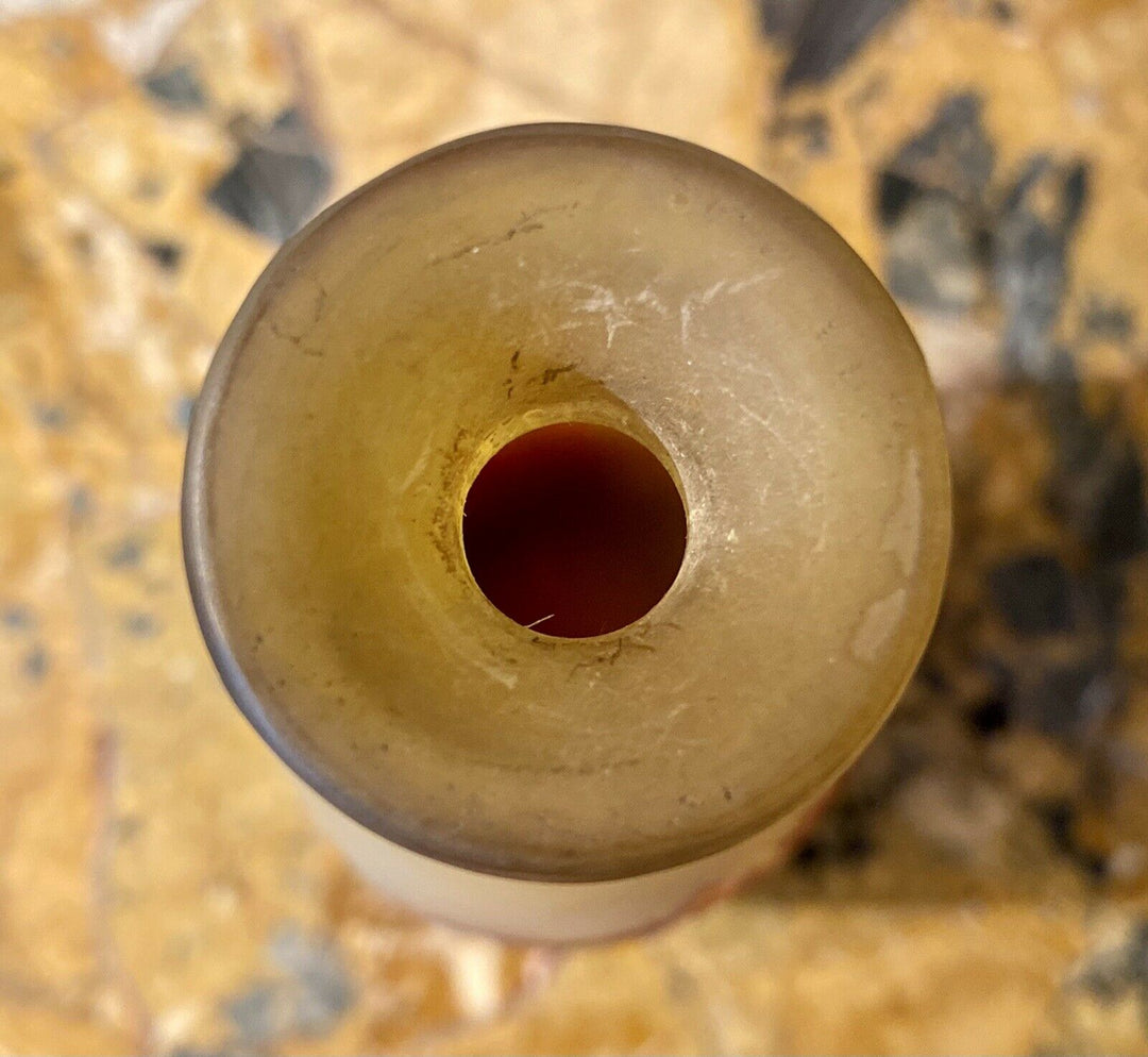 Émile GALLE - Vase Piriforme allongé aux Iris