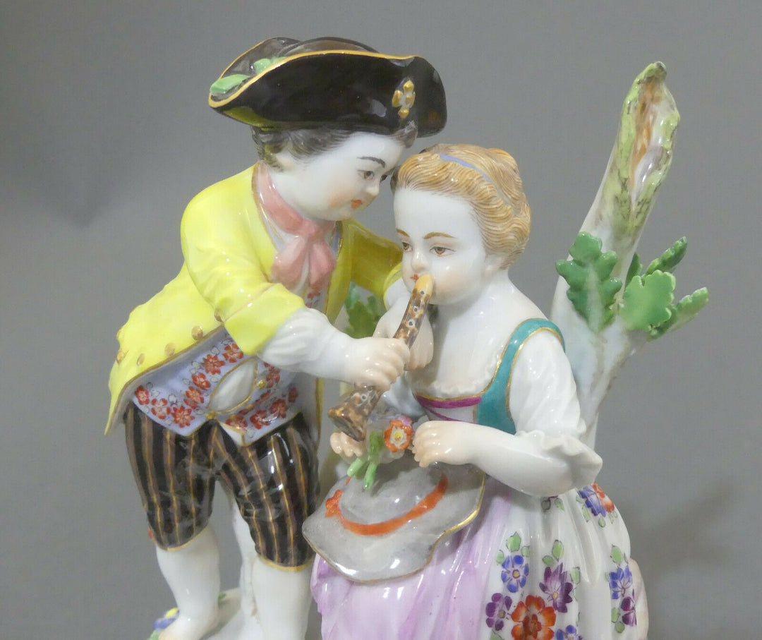 ⚔ Meissen eNP 6.635,-€ Figur 61012 Paar Winzerkinder Serie Gärtner + Winzer TOP