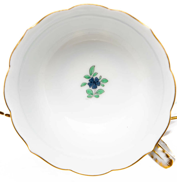 マイセン　カップ＆ソーサーセット　空飛ぶ狐とリス　ノイエアウスシュニット　ケンドラー