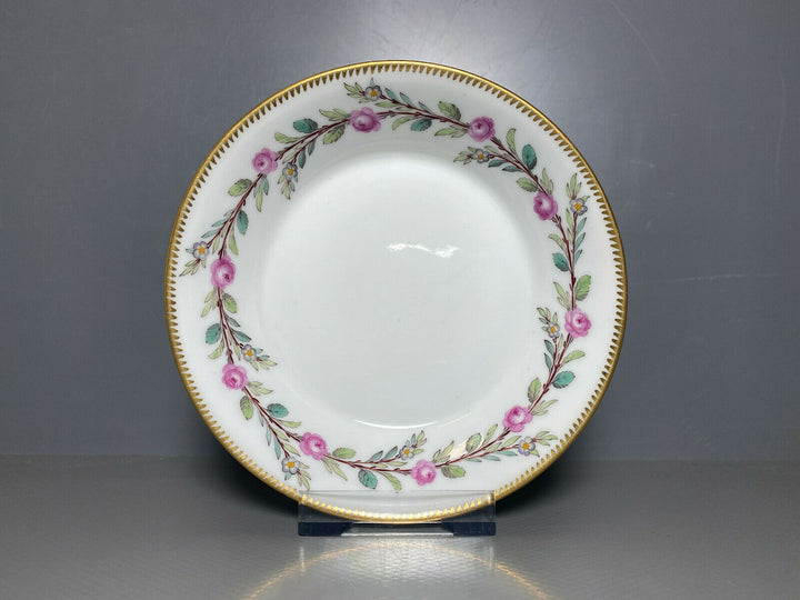 KPM BERLIN GEDECK TASSE UT BLUMEN ROSEN GOLD FLEURS EN TERRASSE? 1.WAHL UM 1780
