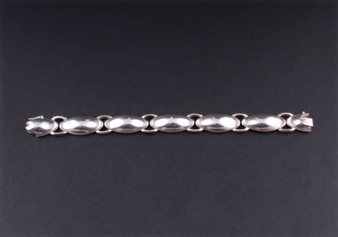 ジョージジェンセン　スターリングシルバー ブレスレット　＃274　アイコン・フィッシュ・ディッシュ　ヘニング・コッペル