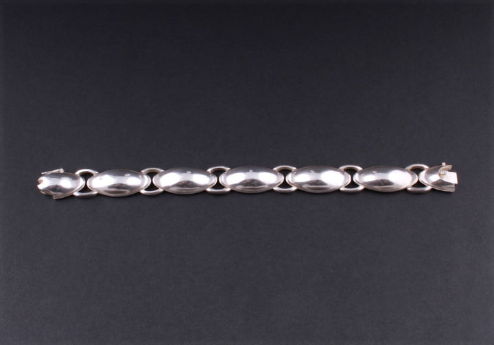 ジョージジェンセン　スターリングシルバー ブレスレット　＃274　アイコン・フィッシュ・ディッシュ　ヘニング・コッペル