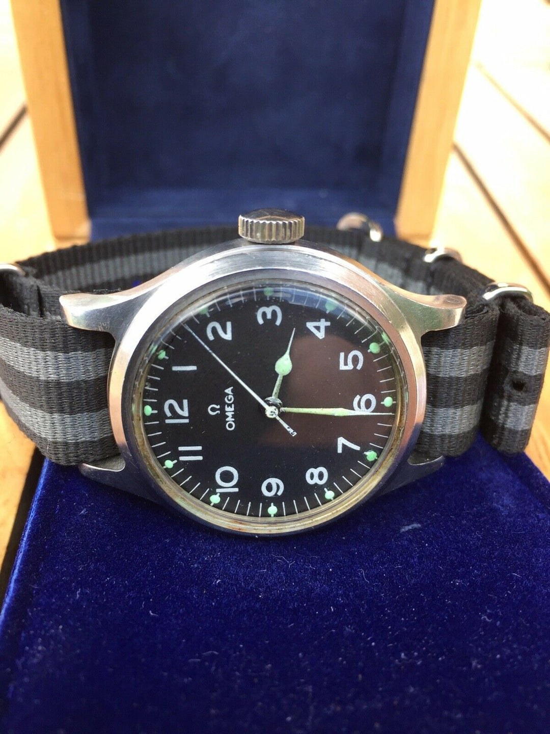 Omega Watch Air Ministry RAF 6b/159 30T2 SC 16 Jewel