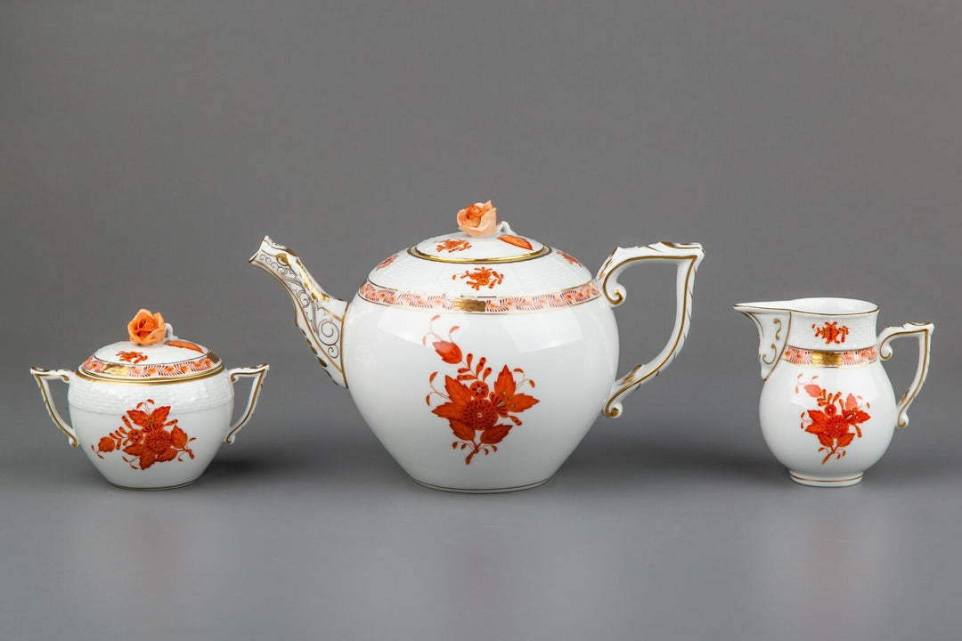 ヘレンド アポニーオレンジ　シュガーポット ヘレンド アポニーオレンジ シュガーポット ヘレンド シュガー