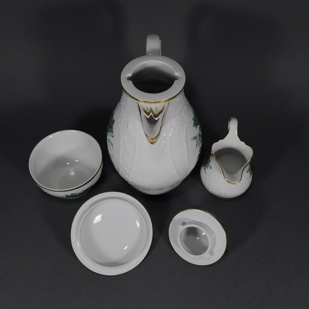 Meissen マイセン Neumarseille Kaffeeservice Blumen flowers coffee service set cup 邁森