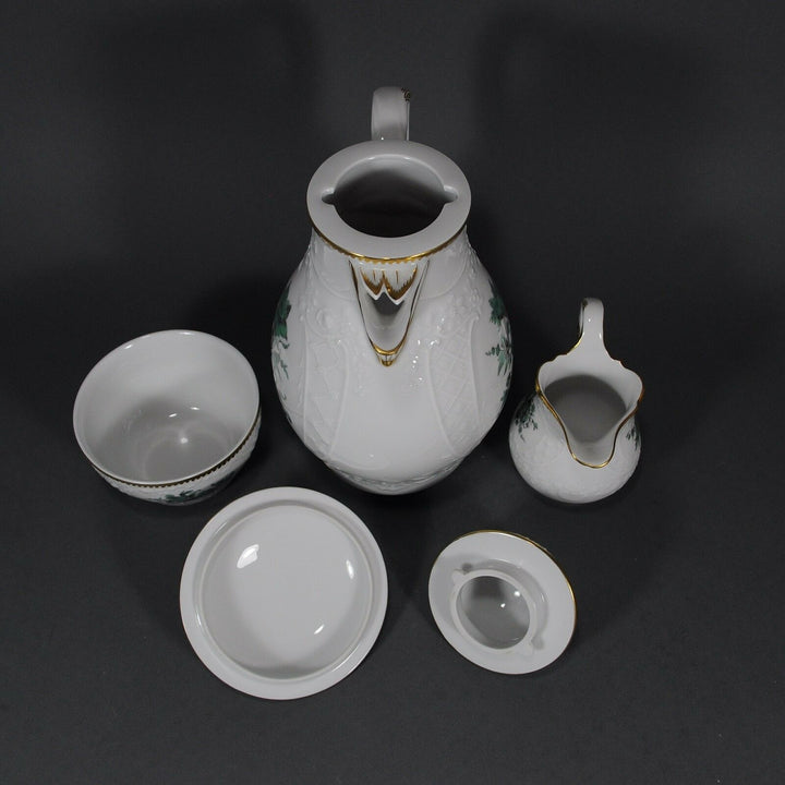 Meissen マイセン Neumarseille Kaffeeservice Blumen flowers coffee service set cup 邁森