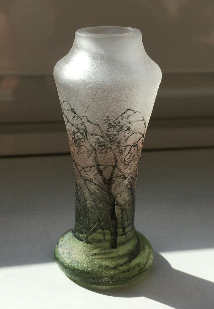 Vase Daum Nancy (Miniature) Art Nouveau 1900