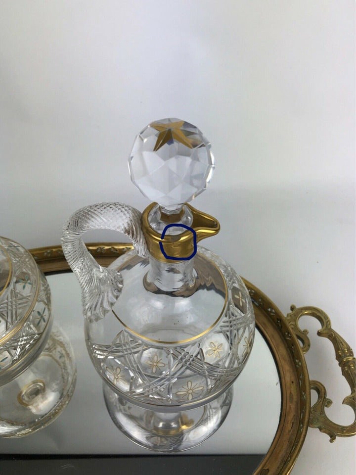 SERVICE A ABSINTHE EN CRISTAL DE BACCARAT