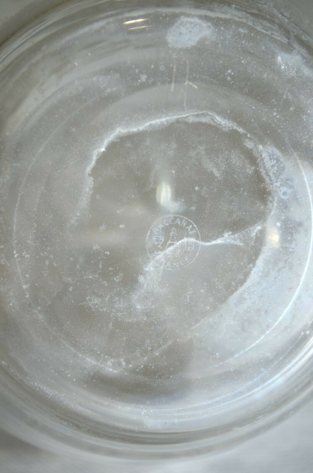 Rare Carafe Crystal Baccarat Engraved Signed Mod. Elizabeth 1942, Vgc ,